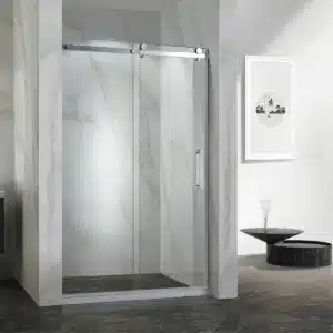 Aqua Shower AP-010 不鏽鋼單趟門浴屏